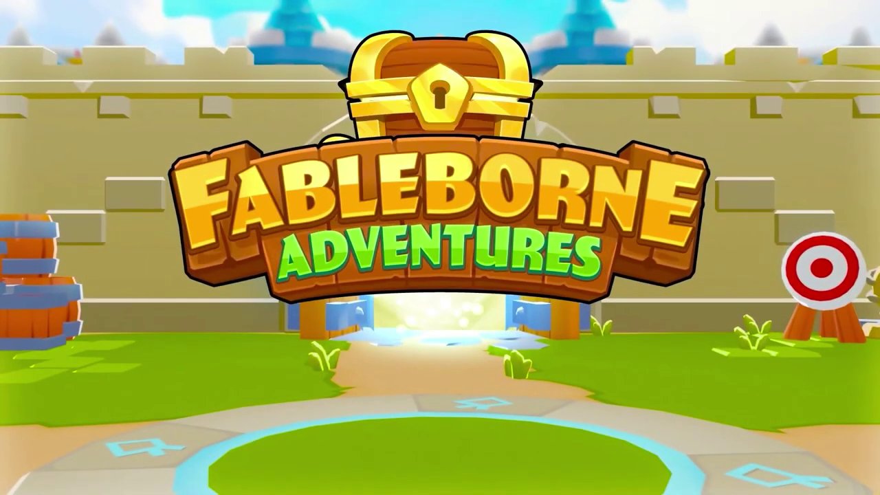 A preview screen showcasing the vibrant, fantasy-themed world of Fableborne, highlighting its mobile-friendly interface.