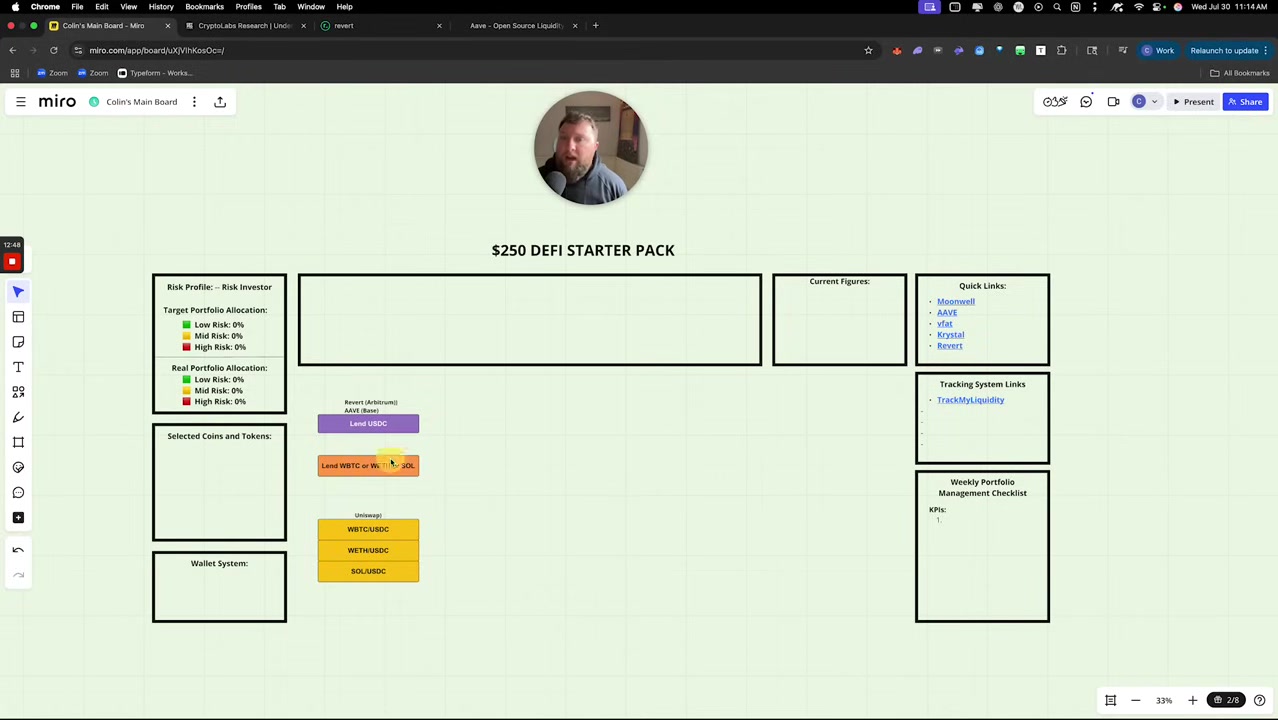 A final summary graphic contrasting the key features of Lending Platforms versus Liquidity Pools, highlighting cash flow vs. price appreciation.