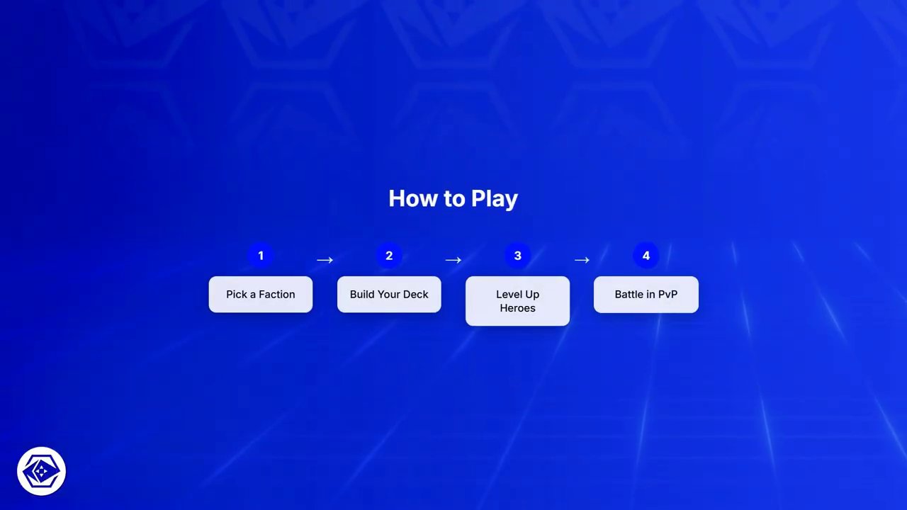 A promotional image for Heroes of Mavia, showcasing its mobile MMO strategy gameplay with base-building elements.