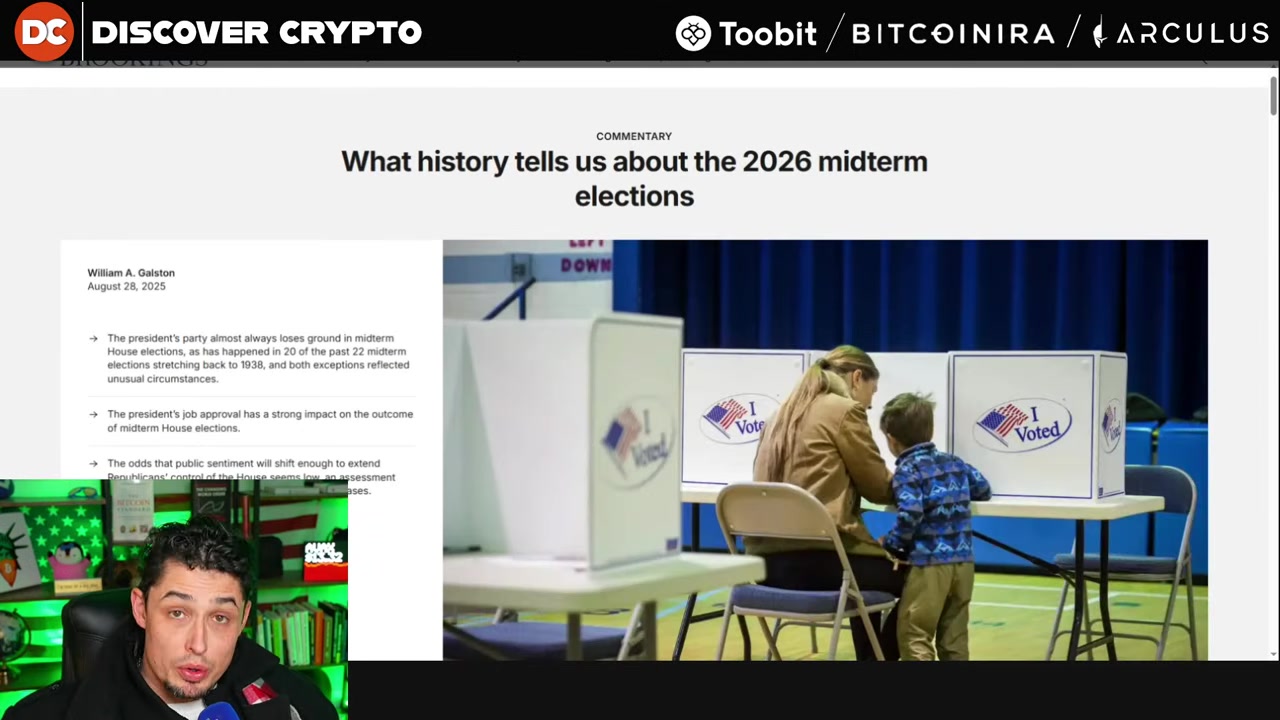 A split-screen comparison showing the parabolic curve of the current S&P 500 weekly chart alongside the chart pattern from 1987.