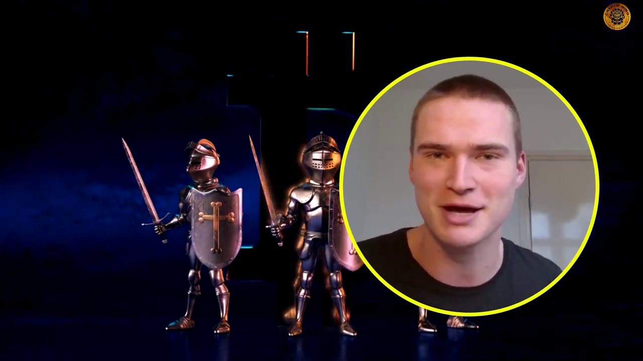 The video host introduces the topic of Wombat's upcoming expansion with an engaging visual backdrop.