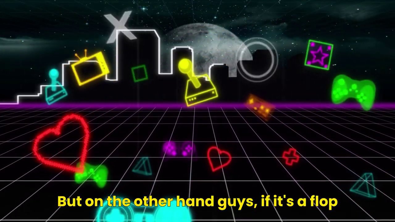 A split-screen graphic showing a chart trending upwards next to a popular game scene, and a chart trending downwards next to a deserted game world.