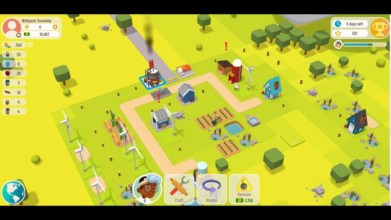 A preview of an advanced, optimized town layout designed for maximum production efficiency and profit.