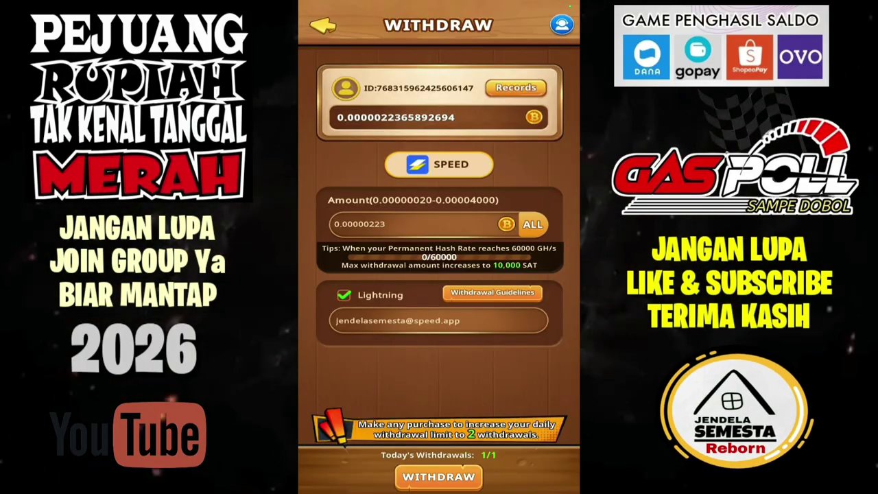 Daily bonus screen with multiple claimable rewards.